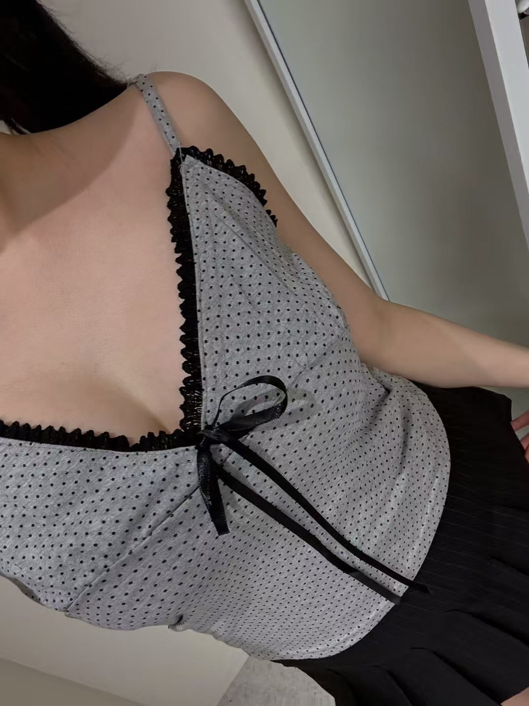 [ 波點熱潮來襲!! ] Polka Dot Cami - 3 colours