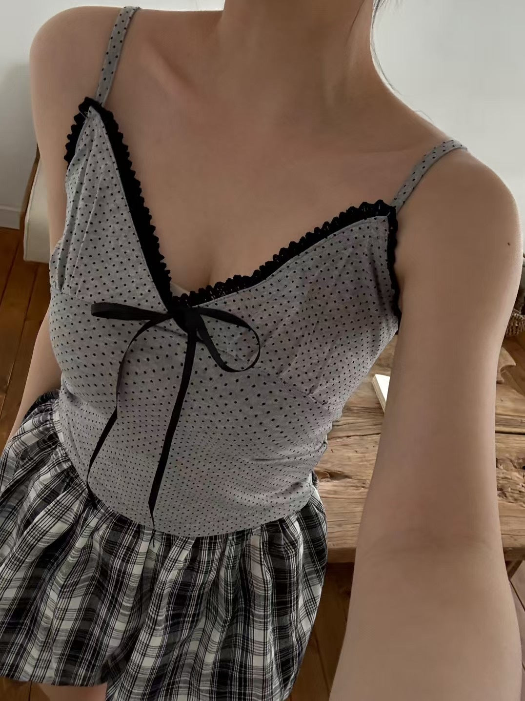 [ 波點熱潮來襲!! ] Polka Dot Cami - 3 colours