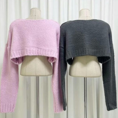 [ 個性厚實毛毛針織! ] Mo Mo Monster Sweater