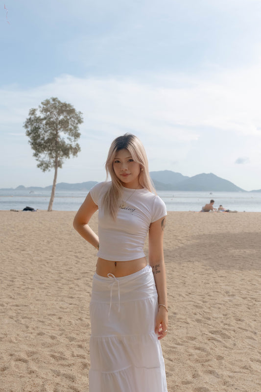 [ 夏日必須要有的 baby tee ] Dreaming Everyday Tee - 2 colours