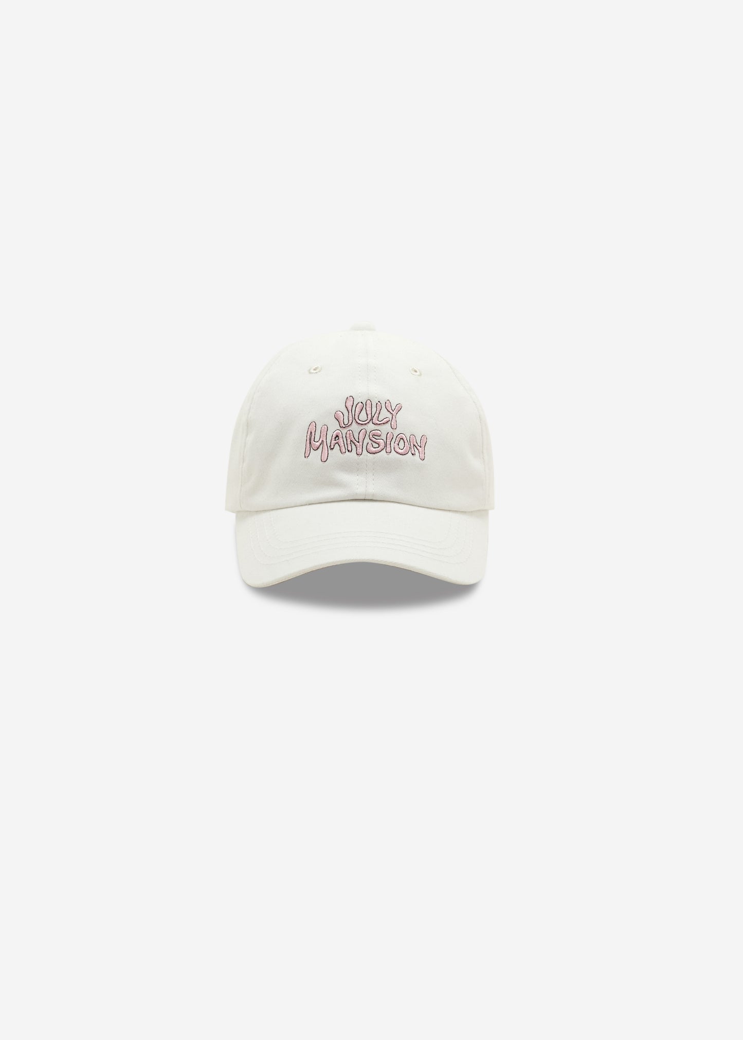 July Mansion - TJM July Mansion Cap in White+Pink