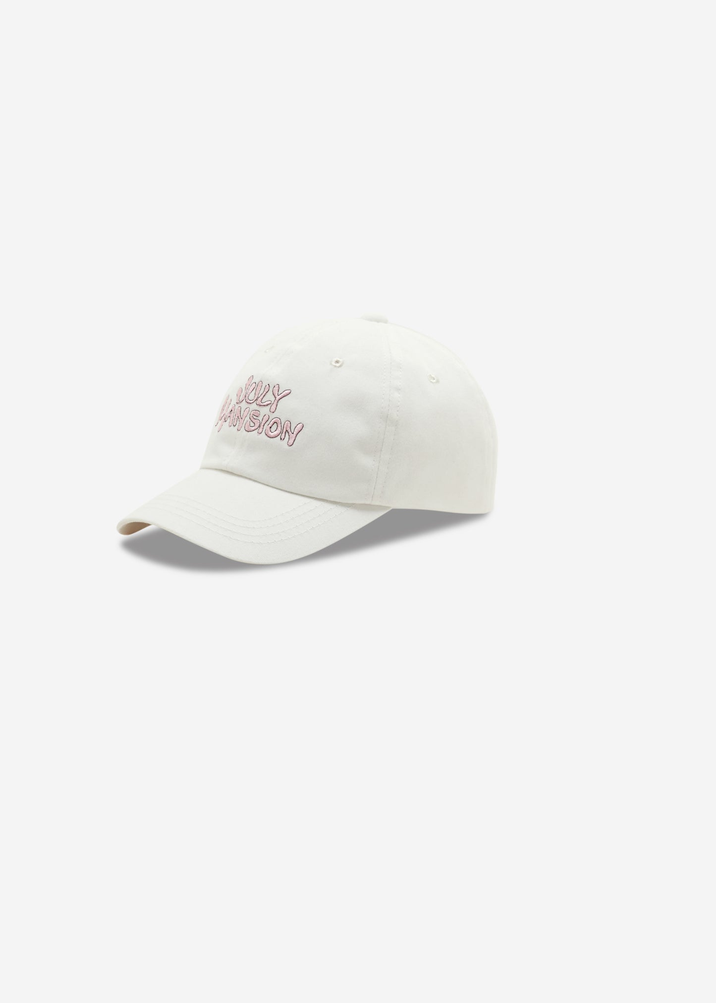 July Mansion - TJM July Mansion Cap in White+Pink