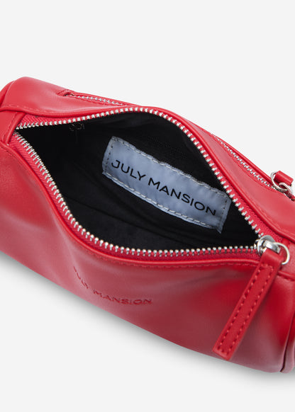July Mansion - Parte Crossbody Bag in Cherry Red