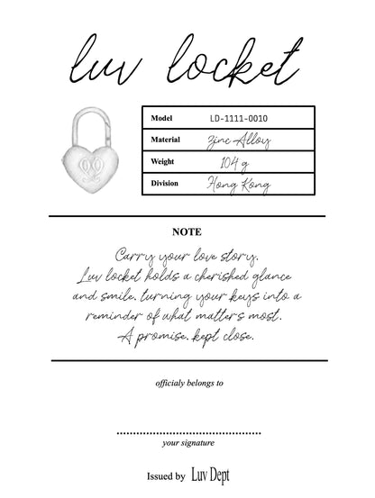 Luv Dept / Luv Locket