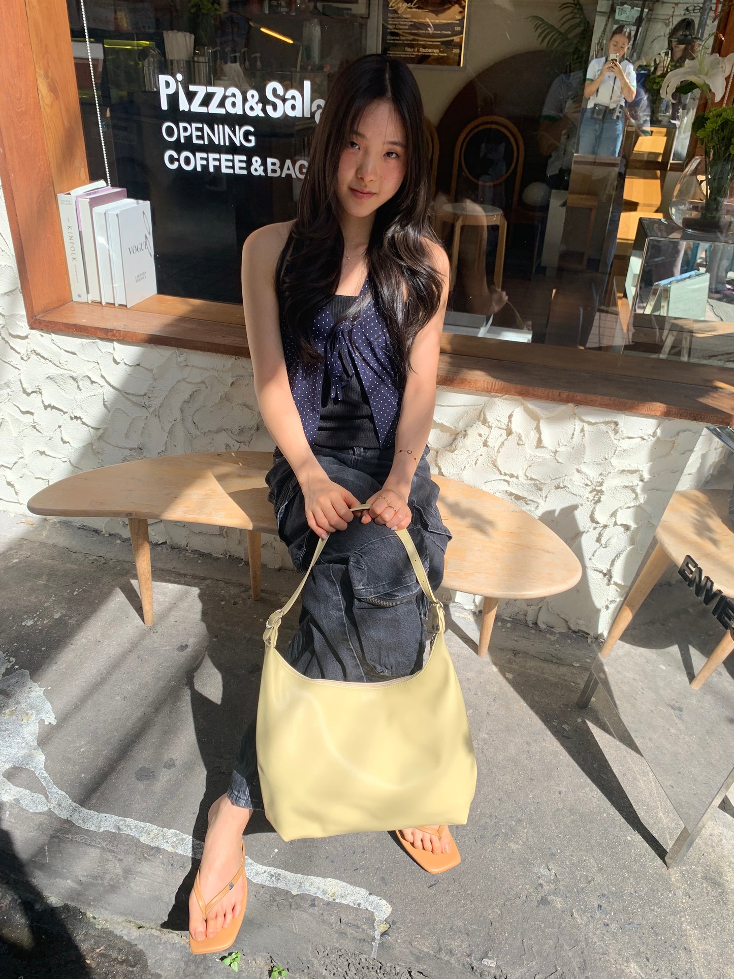 [ New! ] July Mansion - Large Bente in Butter Yellow