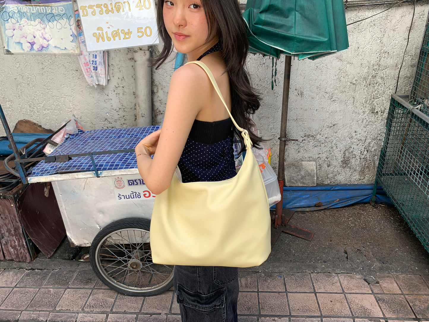 [ New! ] July Mansion - Large Bente in Butter Yellow