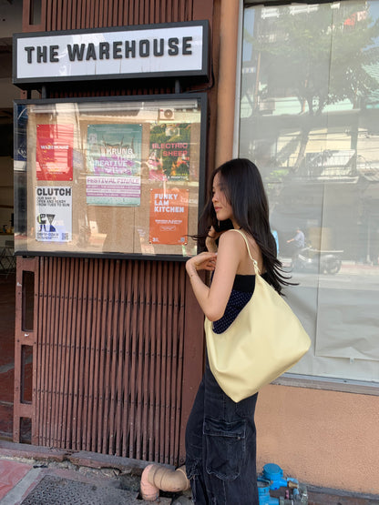 [ New! ] July Mansion - Large Bente in Butter Yellow