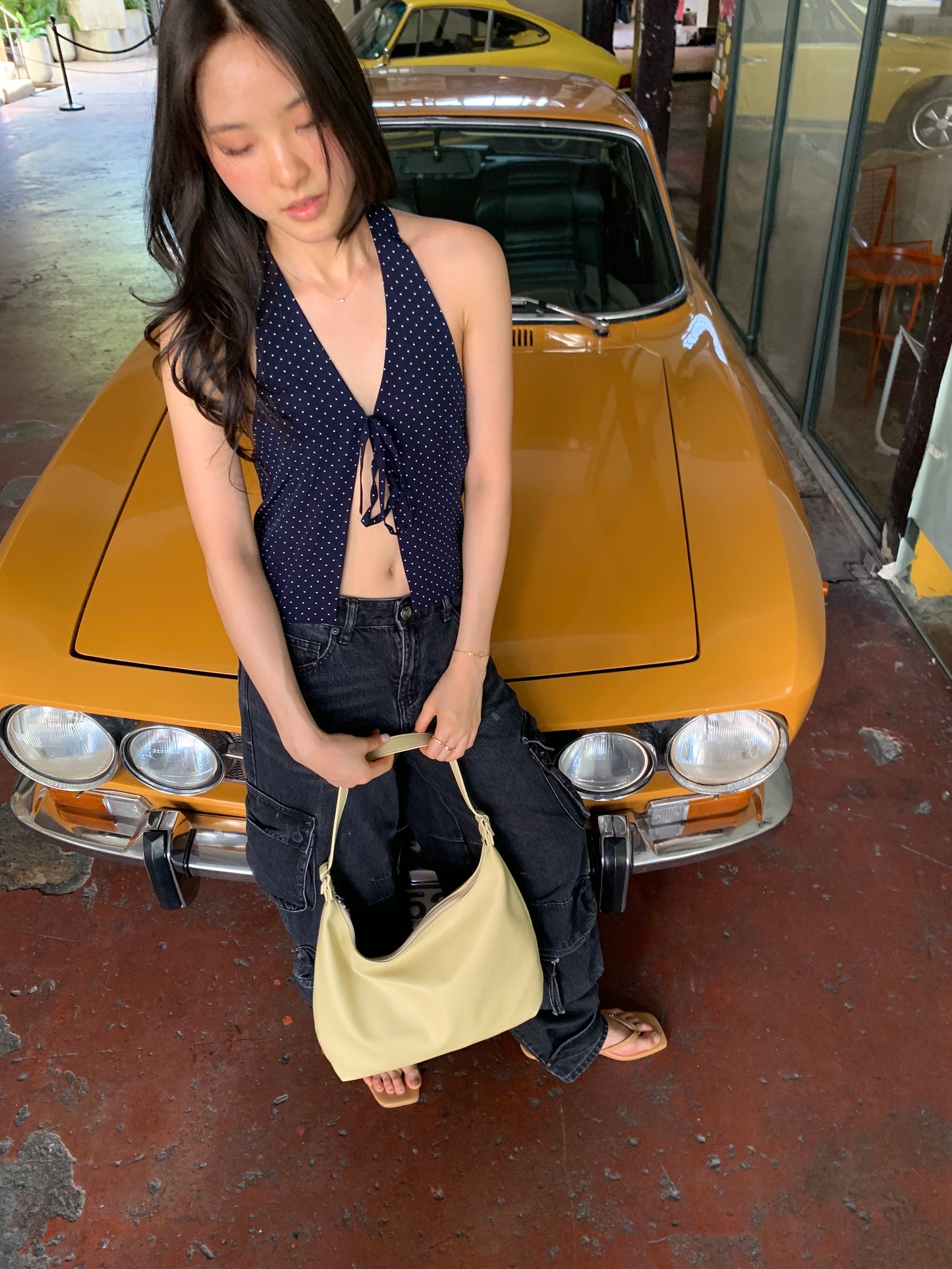 [ New! ] July Mansion - Large Bente in Butter Yellow