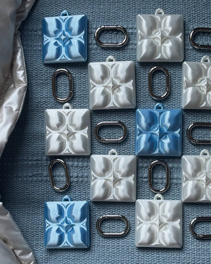 Kokooky / Puff-puff Mirror Keychain