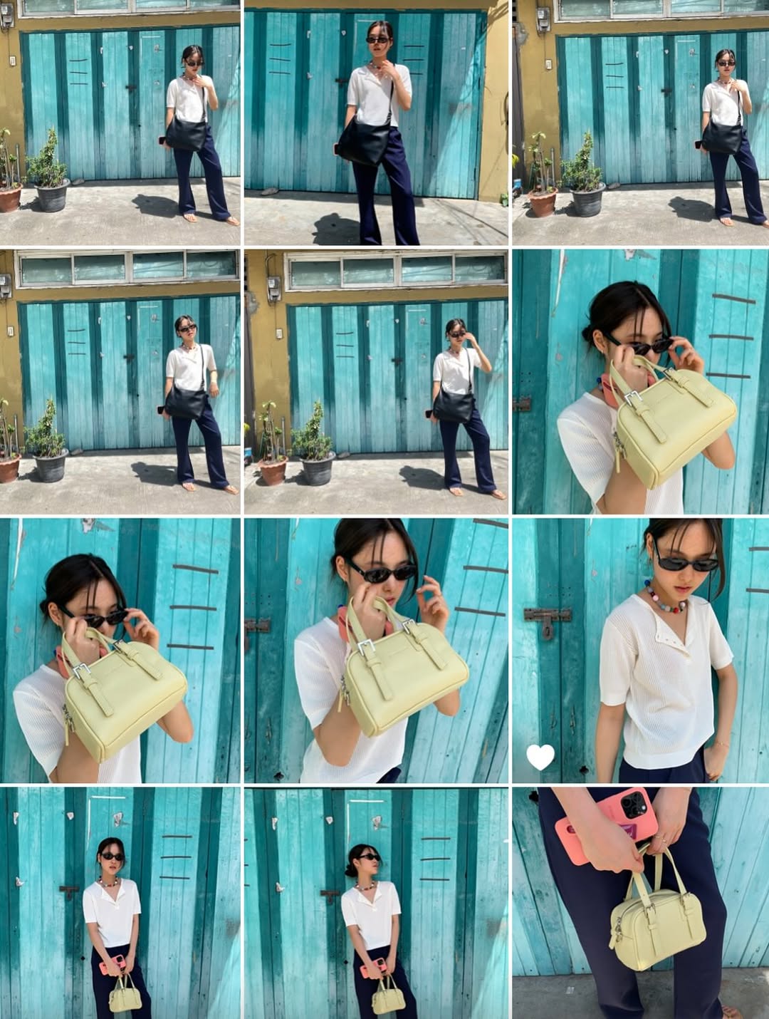 July Mansion - Mini Emma Crossbody in Butter Yellow