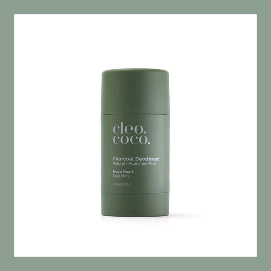 [ Basil Mint ] Charcoal Deodorant