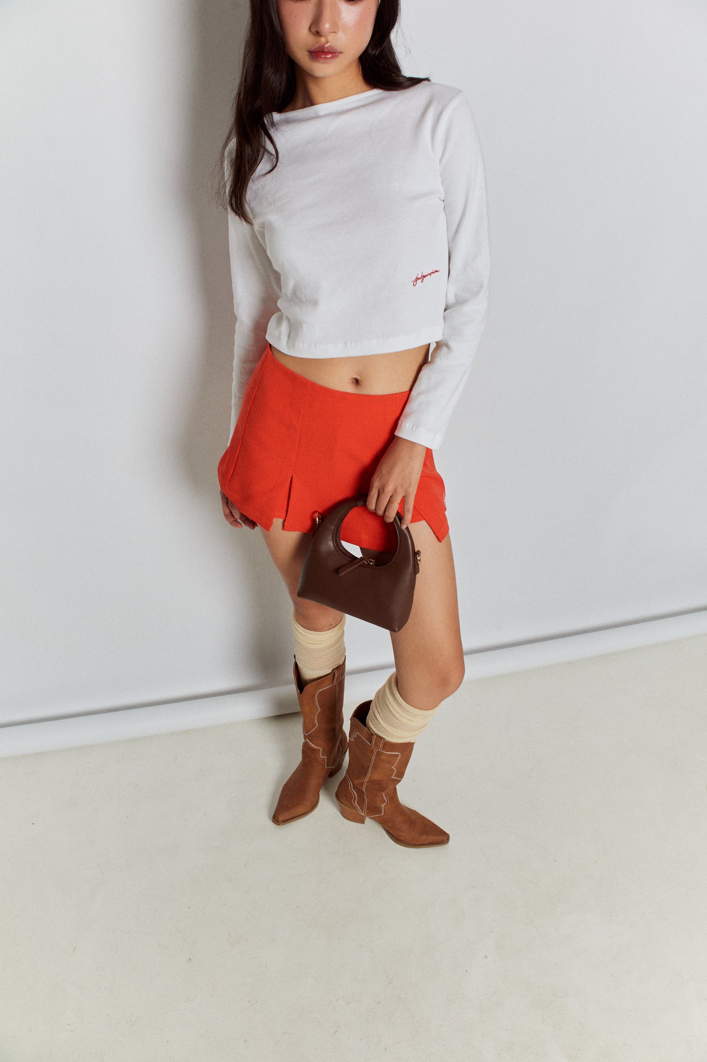 [ NEW COLOUR ] July Mansion - Micro Jersey in Cappuccino