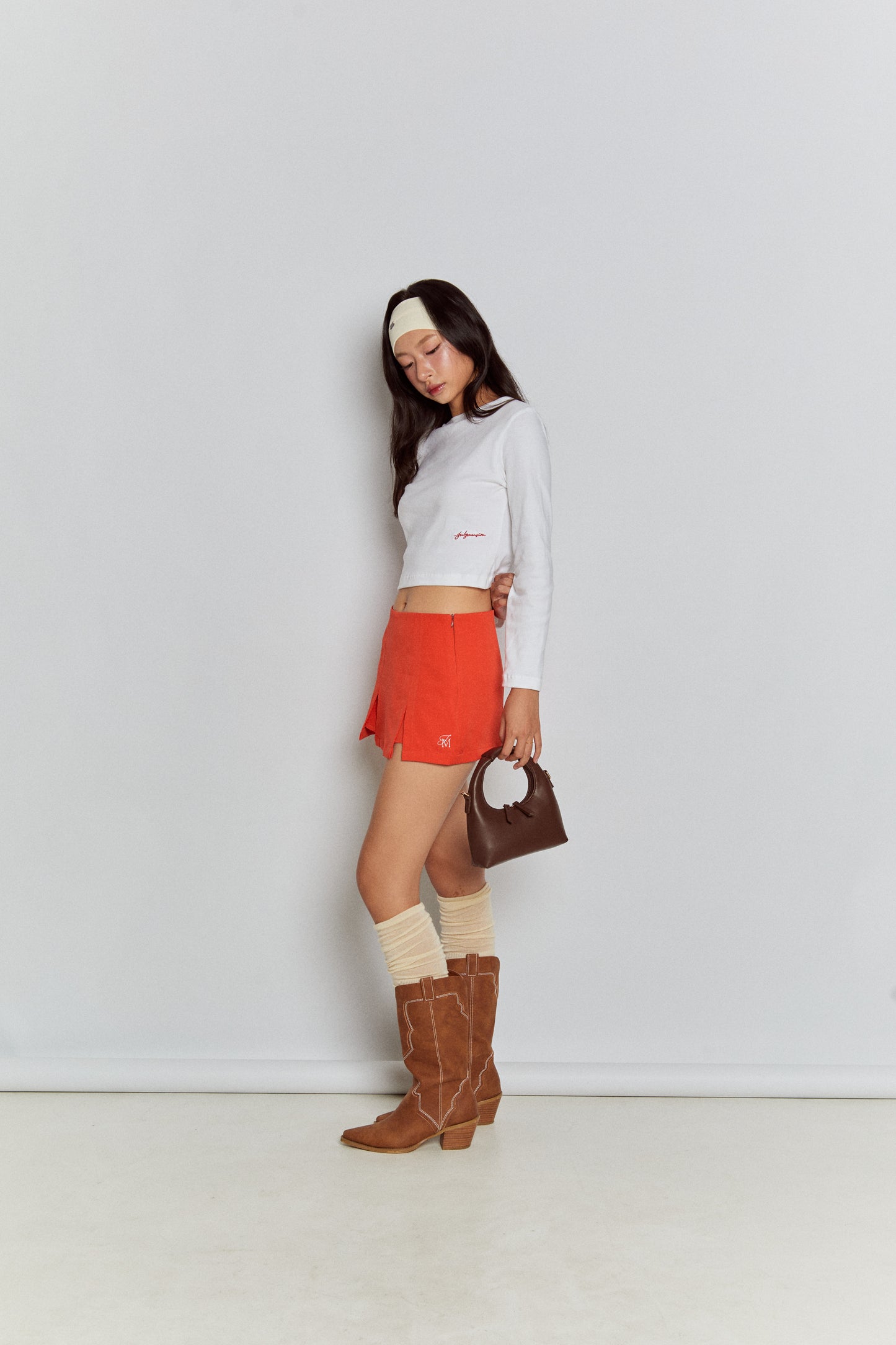[ NEW COLOUR ] July Mansion - Micro Jersey in Cappuccino