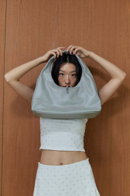 [ NEW! ] July Mansion - Large Jersey in Light Grey