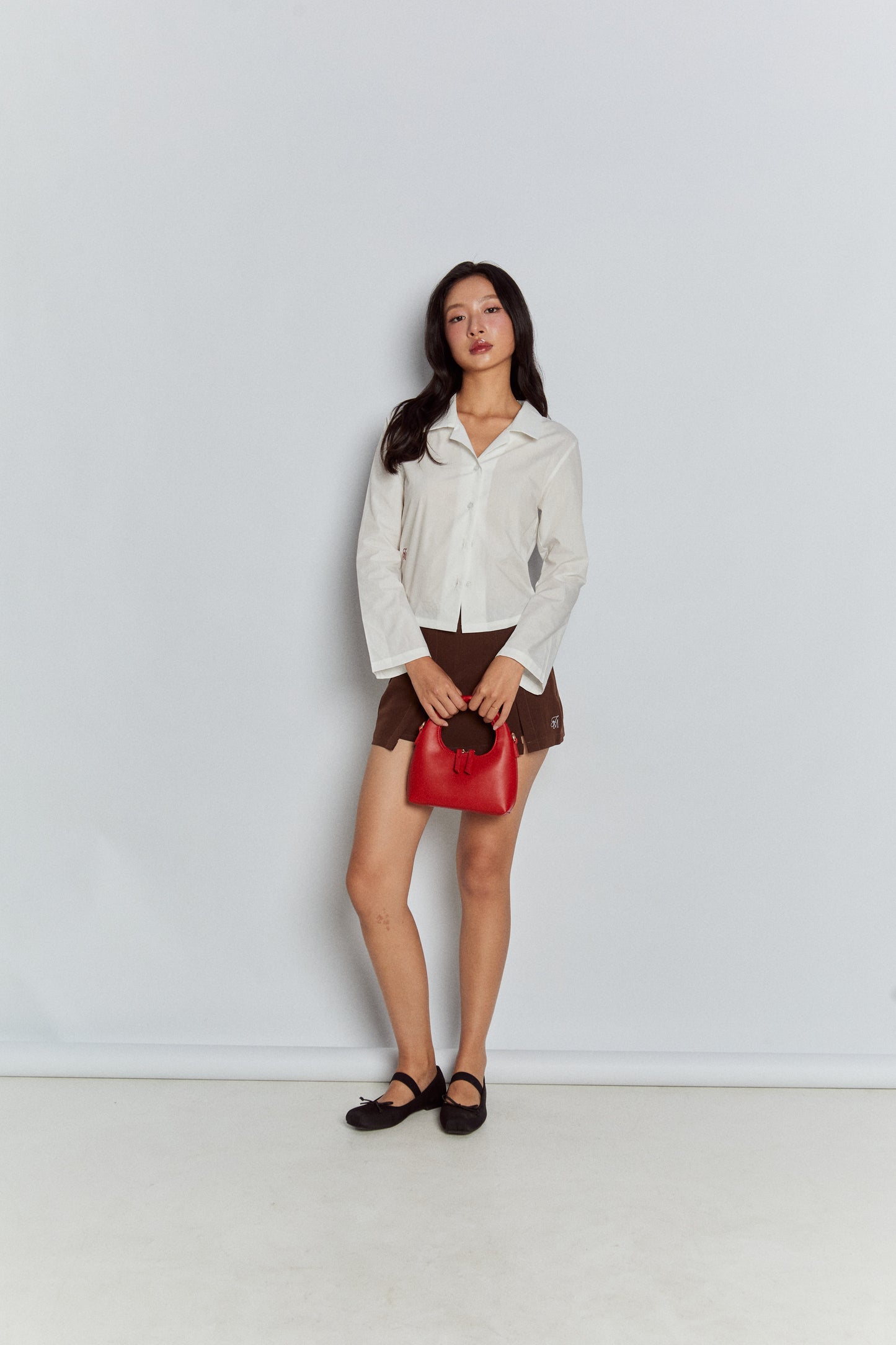 [ NEW COLOUR ]  July Mansion - Micro Jersey in Cherry Red