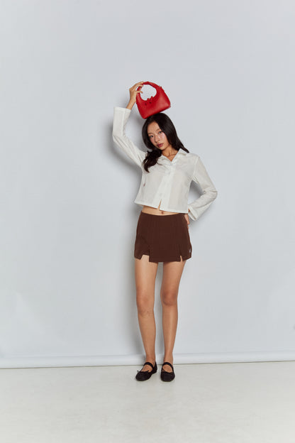 [ NEW COLOUR ]  July Mansion - Micro Jersey in Cherry Red