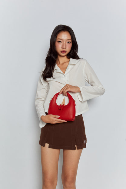 [ NEW COLOUR ]  July Mansion - Micro Jersey in Cherry Red