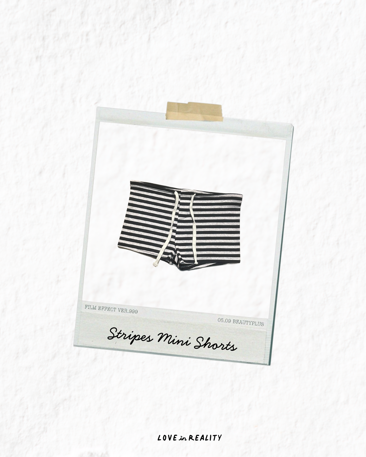 [ 新品優惠 🆕 今季必備的 Micro Shorts ] Stripes Mini Shorts