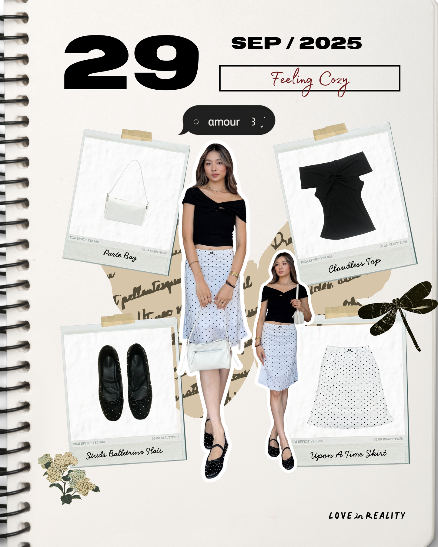 [ 🆕 歐陸風情 ☕️ 彈性雙層半身裙 ] Upon A Time Midi Skirt - 3 colours