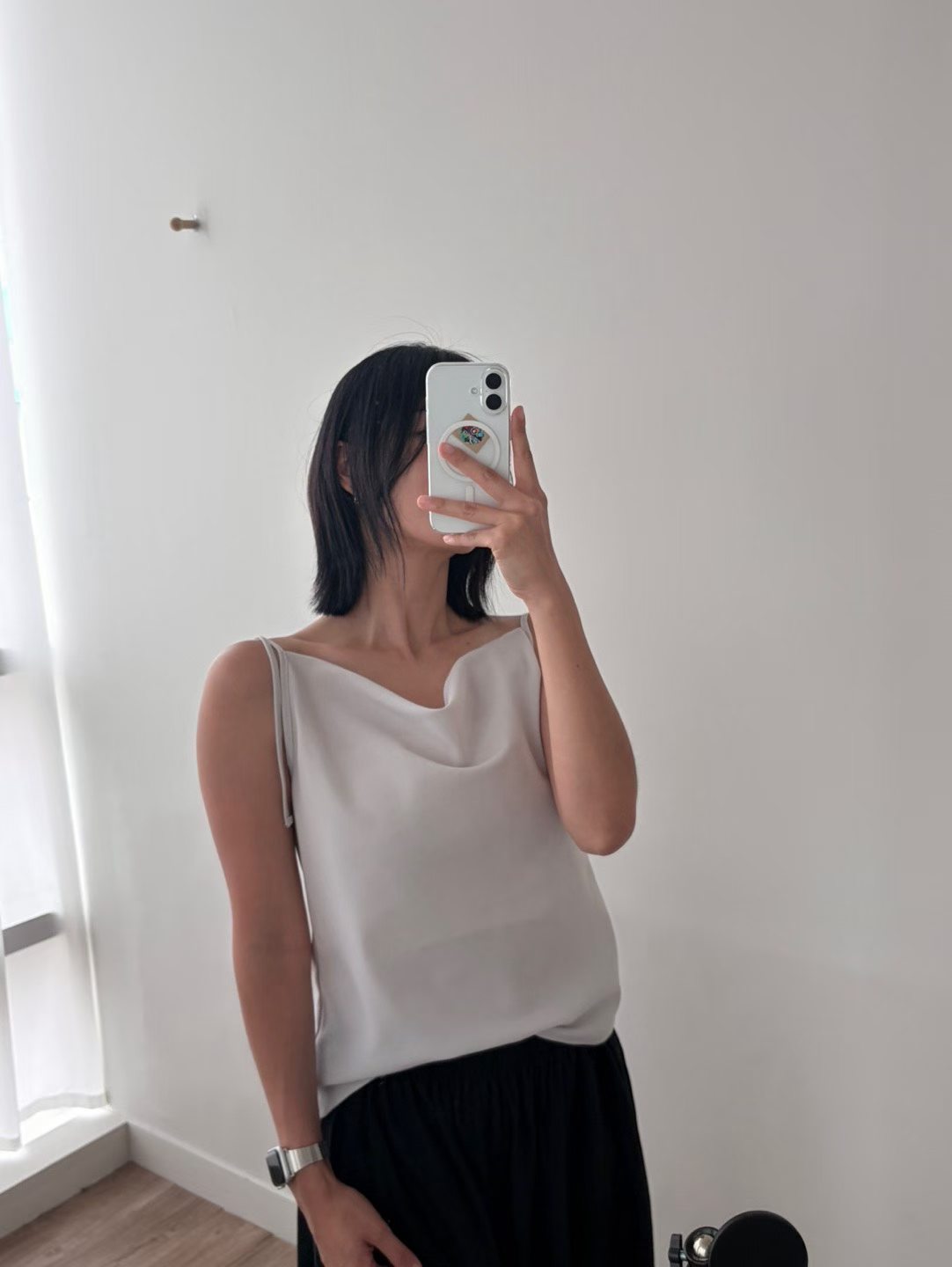 🆕  Draped Cowl-Neck Camisole - 3 colours