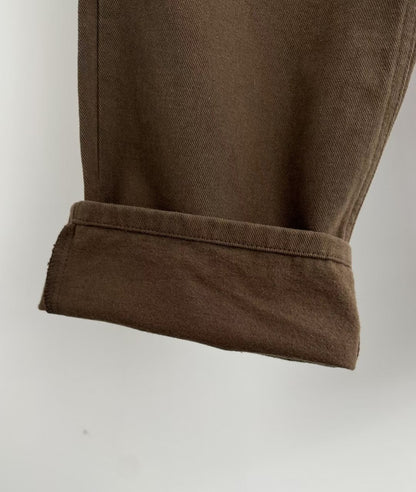 [ 🆕 有驚喜! 被毛毛包圍~ 超舒服直腳牛仔 ] Dusty Soft Pants - 3 colours