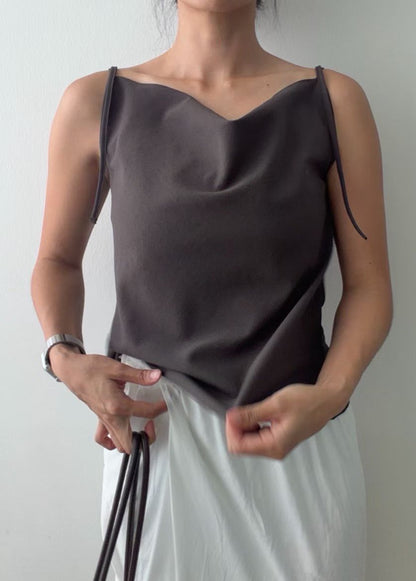 🆕  Draped Cowl-Neck Camisole - 3 colours