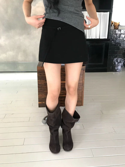 [ 🆕 秋冬料~不過時~簡約氣質款] Iceland Mini Skorts  - 2 colours