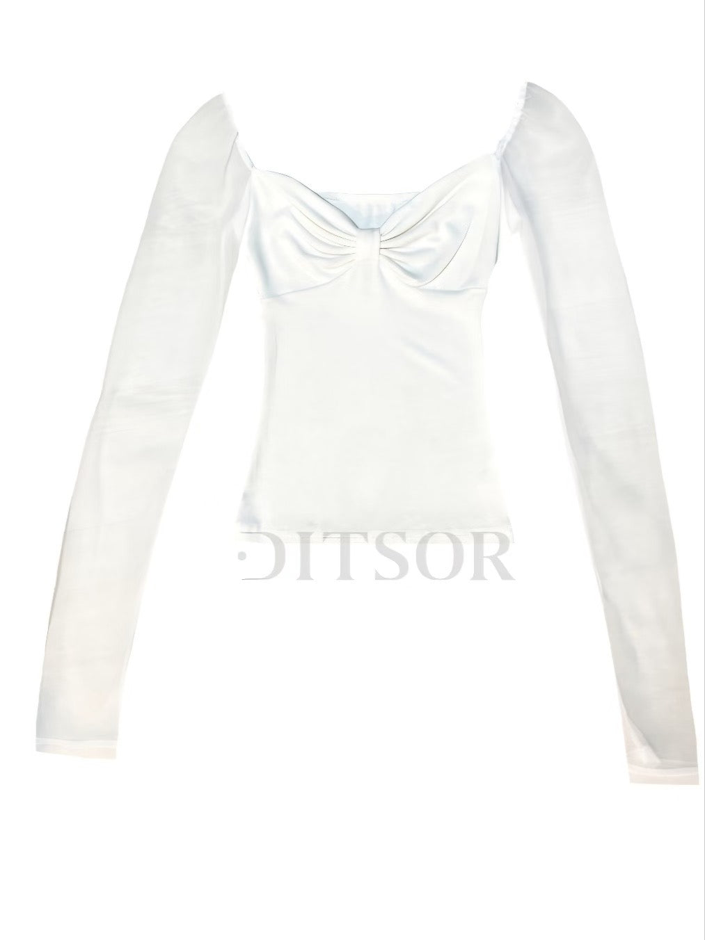 [ 🆕 不撞款～ 薄紗袖 ] Sheer Bubble Sleeves Top - 3 colours