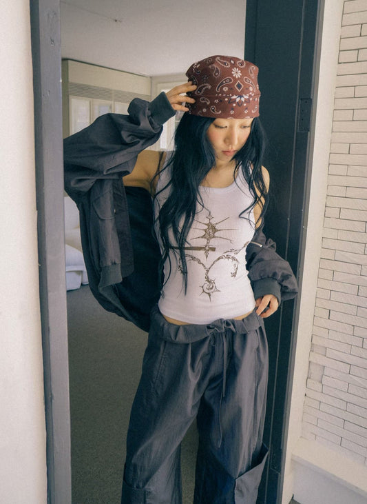 [ 🆕 很有 feel⋆༺༻⋆型格個性背心 ] Ruthless Print Tank - 3 colours