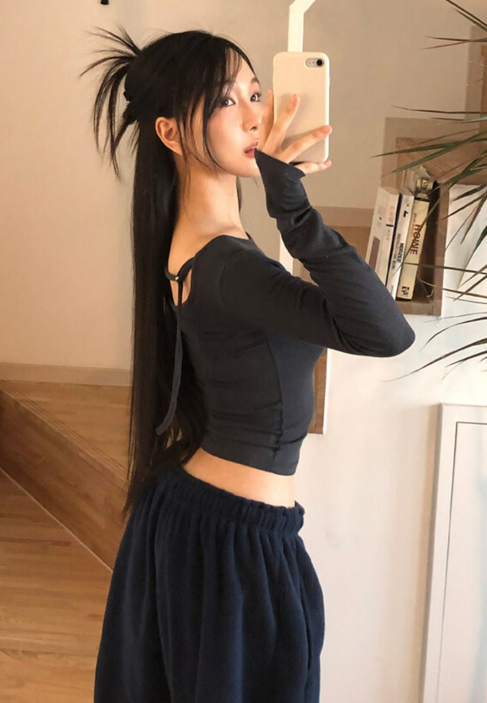 SALE [ 軟綿綿~ 驚喜小露背 ✨  ✨  ] At The Back Top - 3 colours