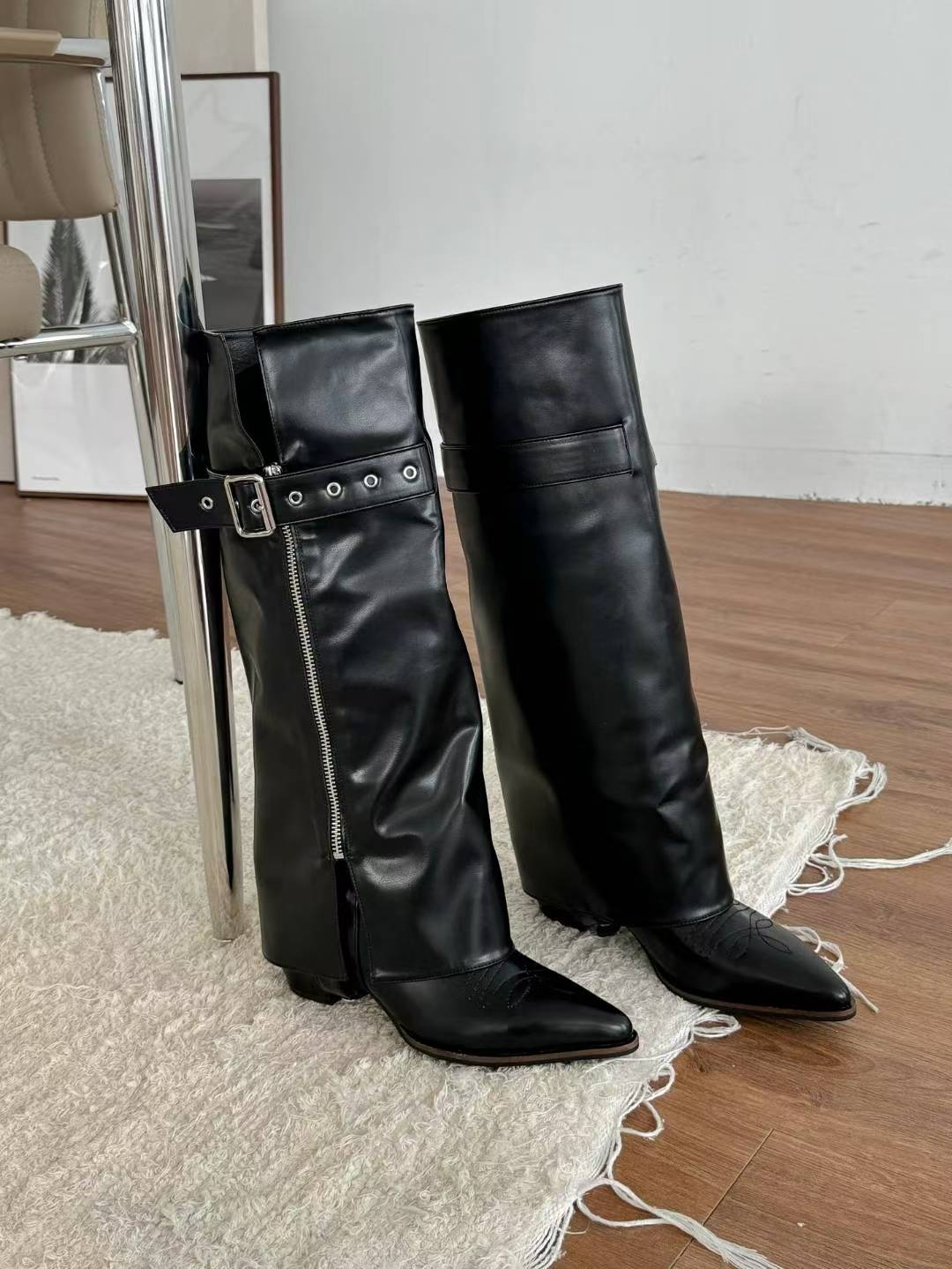 [ 🆕 抵著款!! 一對兩著~ 牛仔長短 boot ]  Two-way Cowboy Boots - 3 colours