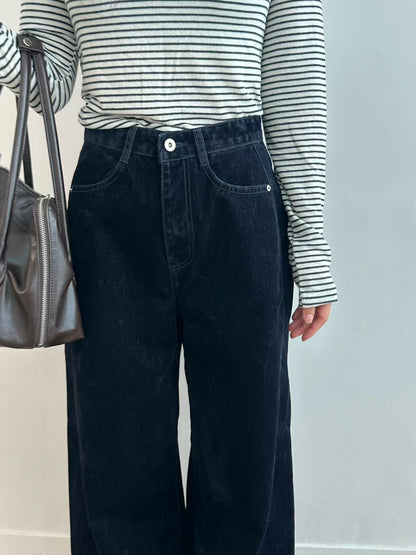 [ 🆕 大推款!! 秋冬絨面 極厚實+靚料+靚 cut ] Fall Velvet Wide-Leg Pants - 2 colours