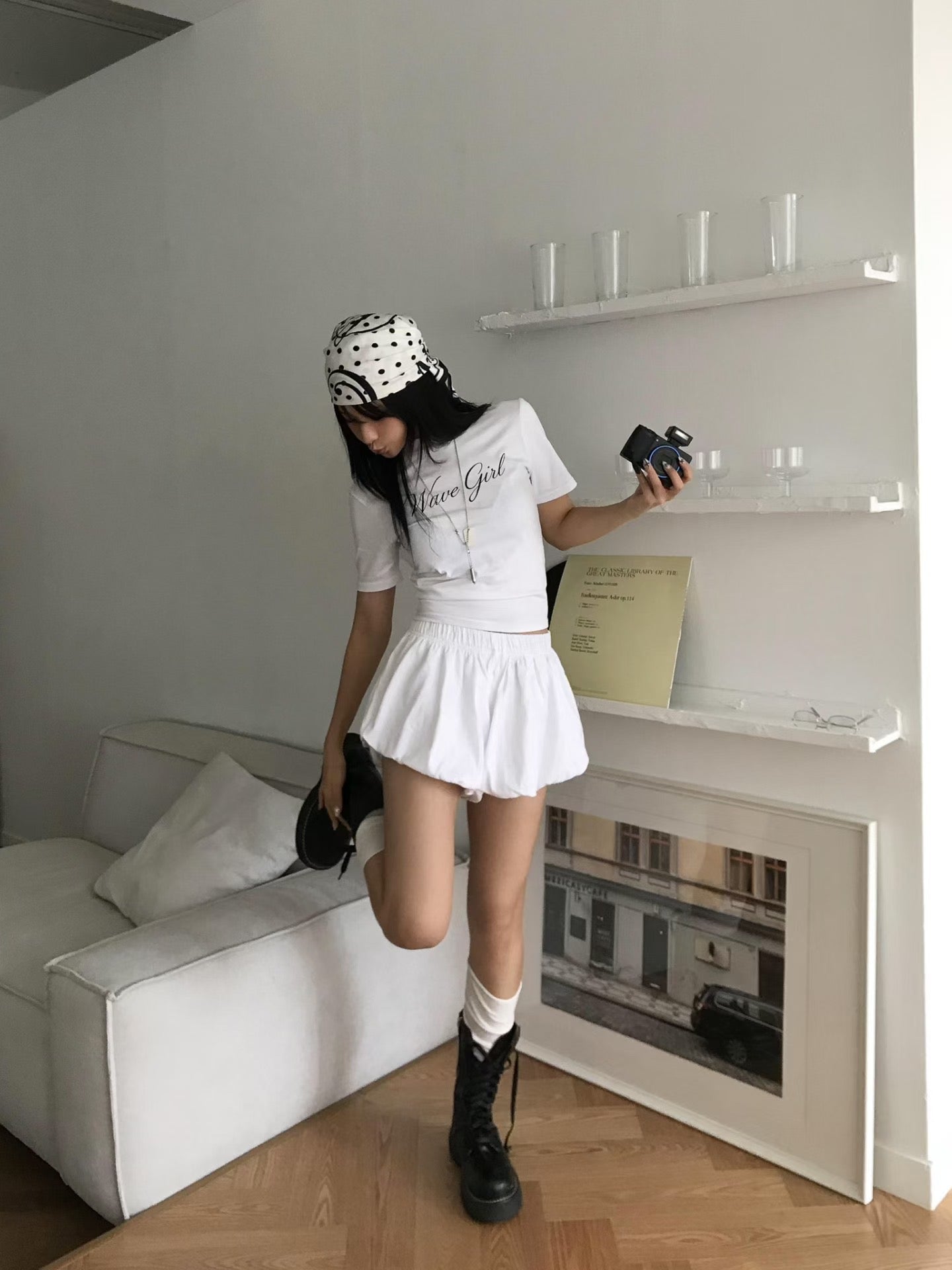[ 🆕 上身大驚喜 ❤️‍🔥 最顯瘦的泡泡短褲! ] Bubble Lounge Shorts - 2 colours