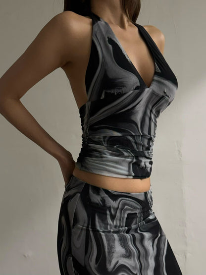 🆕 Ether Marble Maxi Skirt - 2 colours