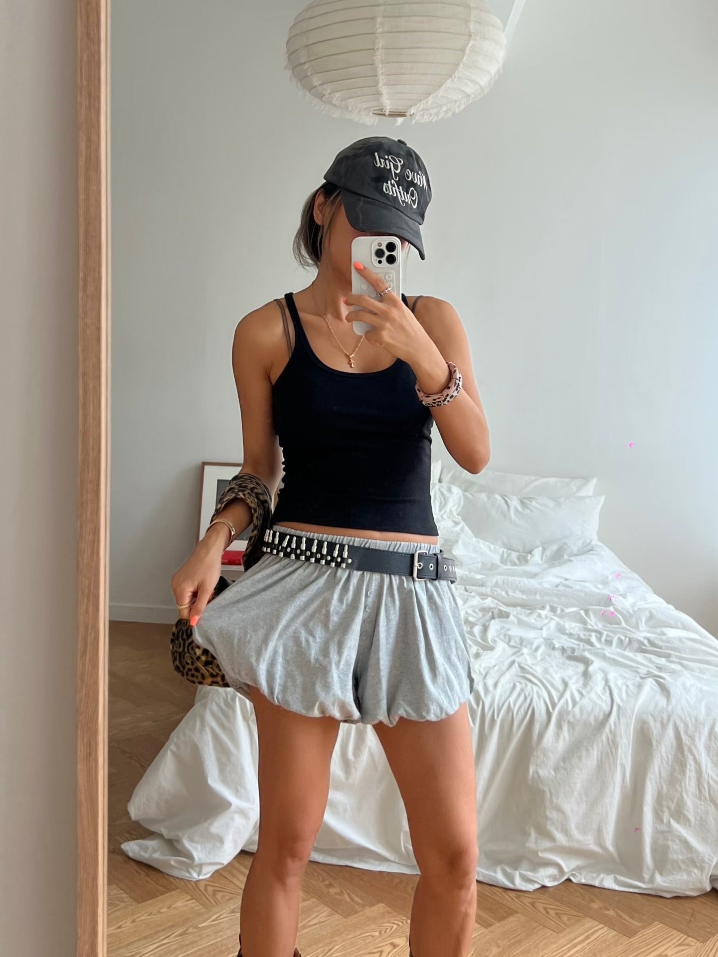 [ 🆕 上身大驚喜 ❤️‍🔥 最顯瘦的泡泡短褲! ] Bubble Lounge Shorts - 2 colours