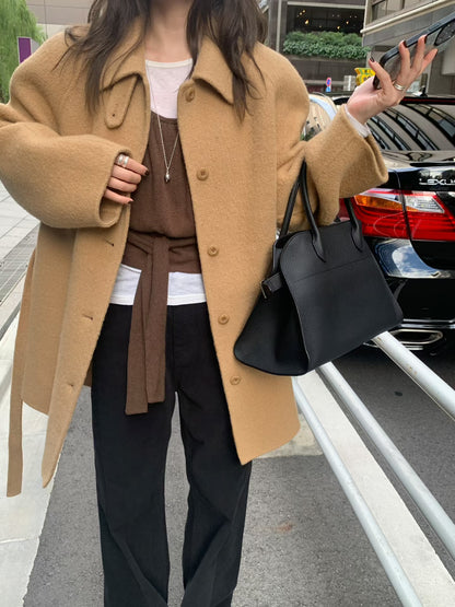 [ 🆕  大推介!! 值得投資的羊毛褸 ] Alpaca Wool Coat - 3 colours