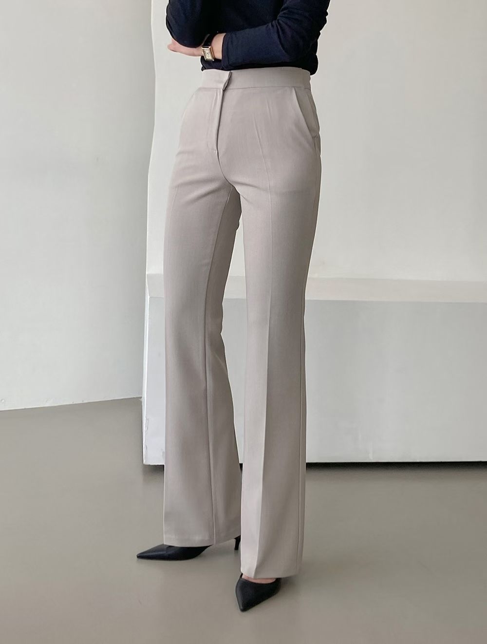 🆕 Structured Flare Editor Slacks - 3 colours