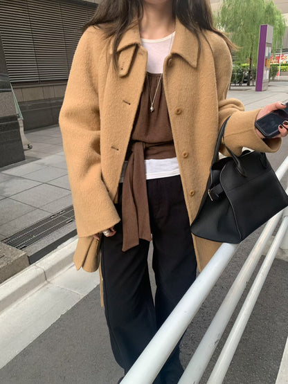 [ 🆕  大推介!! 值得投資的羊毛褸 ] Alpaca Wool Coat - 3 colours