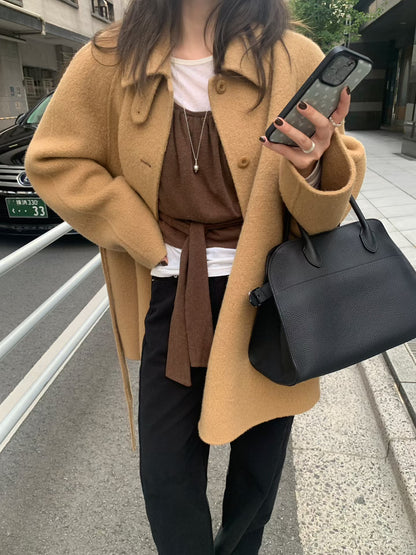 [ 🆕  大推介!! 值得投資的羊毛褸 ] Alpaca Wool Coat - 3 colours