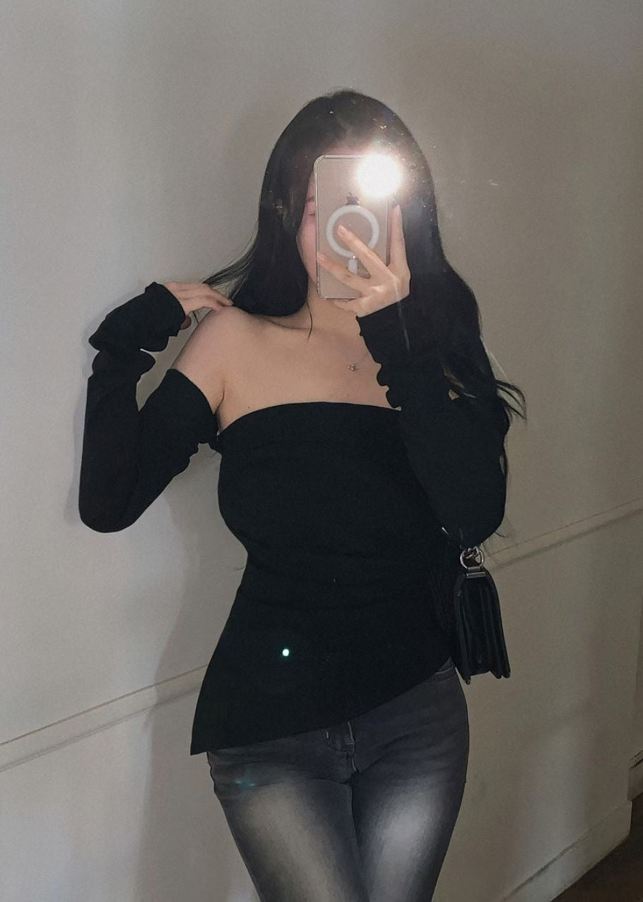 SALE [ 私心自留了~ 高貴小性感✨ ] Misty Off Shoulder Top - 3 colours