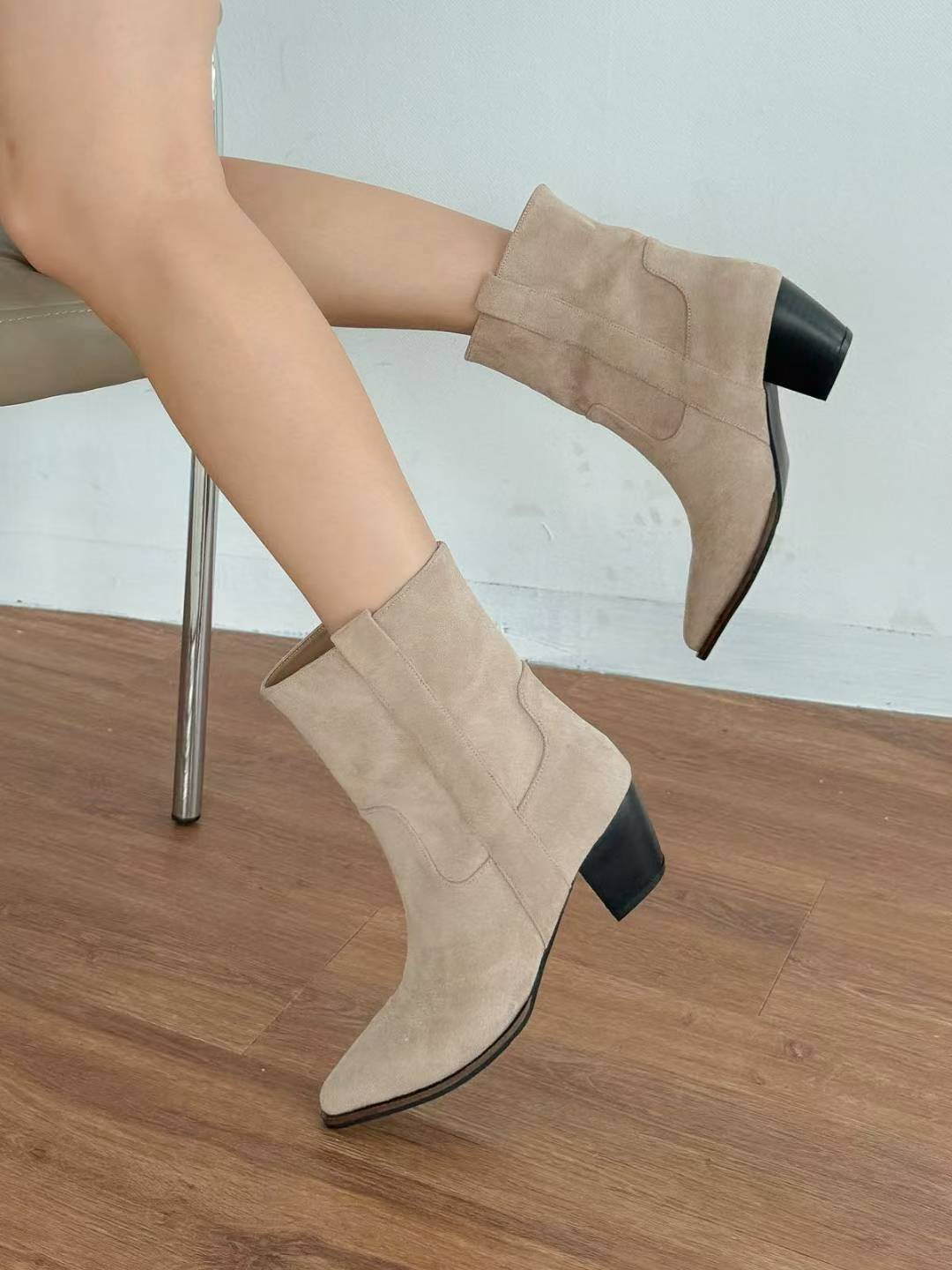 [ 🆕 抵著款!! 一對兩著~ 牛仔長短 boot ]  Two-way Cowboy Boots - 3 colours