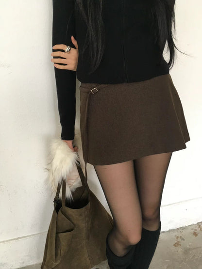 [ 🆕 秋冬料~不過時~簡約氣質款] Iceland Mini Skorts  - 2 colours