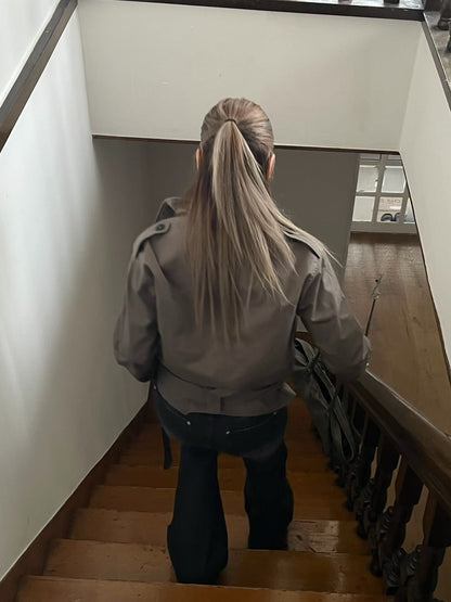 SALE  [ 今季好興！微 bomber乾濕外套 ] The Stylish Trench Coat  - 2 colours