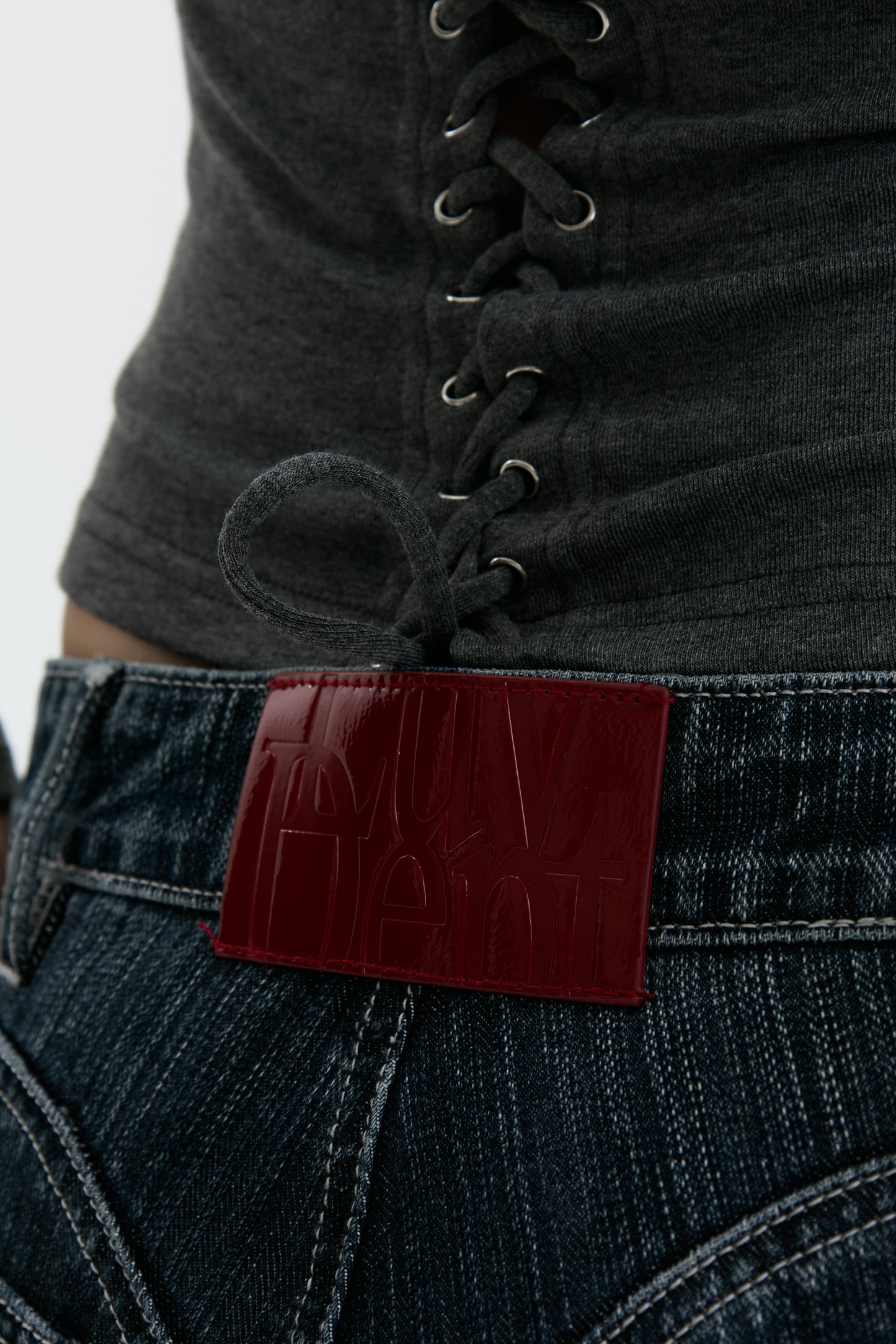 Luv Dept / ‘HEART‘ Flare Denim Jeans