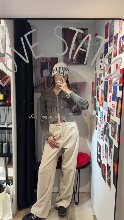 [十萬個推薦! 慵懶直腳 軟熟燈芯絨闊腳褲 ] No Worries Corduroy Wide Leg Pants - 3 colours