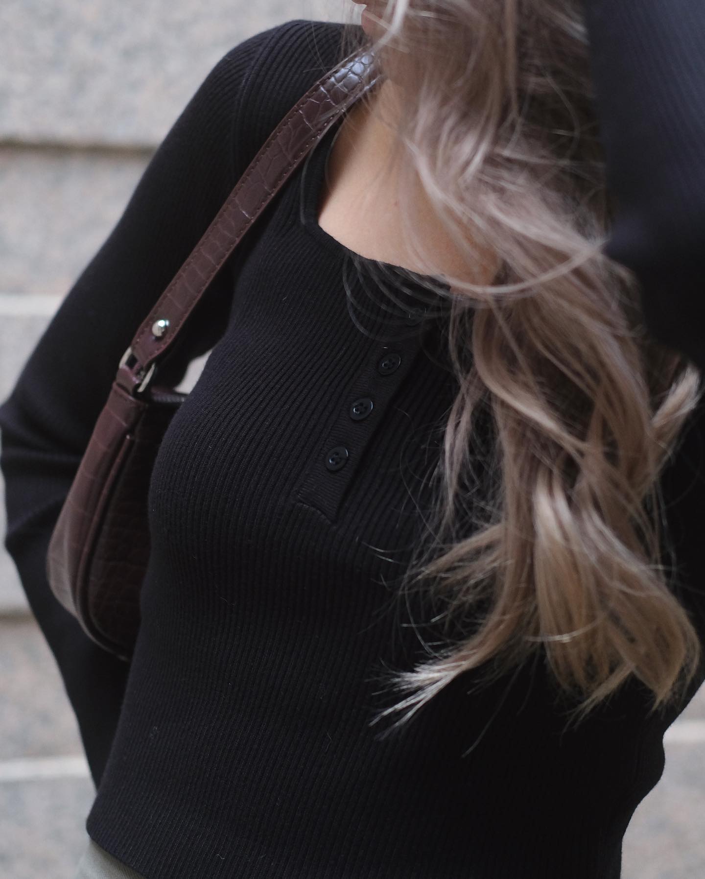 Cool Princess Square Neck Button Up Top