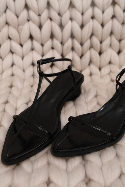 Slimming Round Heel Sandals - 2 colours