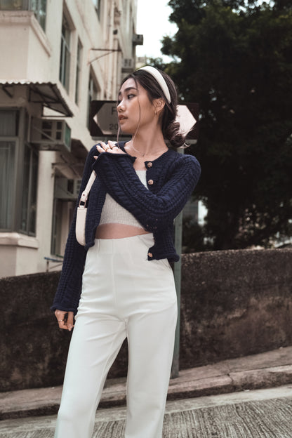[ 氣質斯文~ ] Celestial Flare Sleeves Cardigan