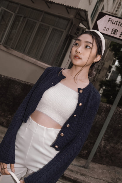 [ 氣質斯文~ ] Celestial Flare Sleeves Cardigan