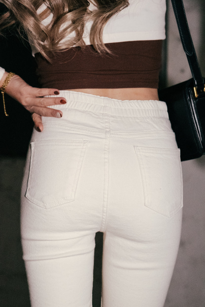 Ultimate Stretchy Skinny Pants - Ivory